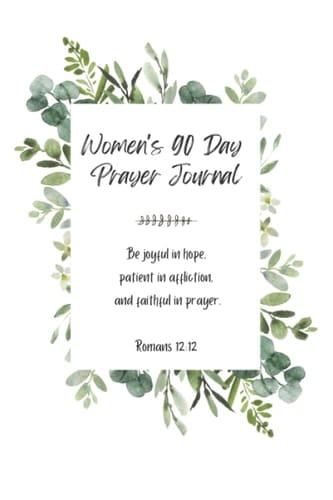 Womens 90-day Prayer Journal