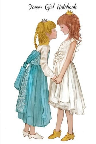 Flower Girl Notebook Blank Lined