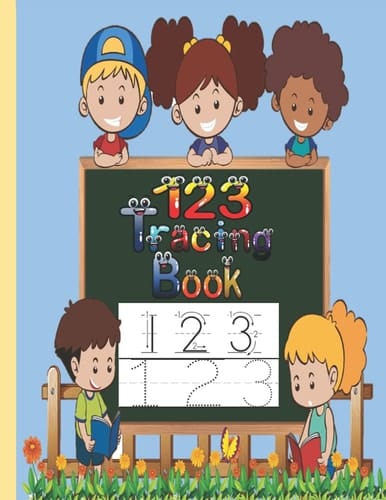 Number Tracing Book for Preschoolers and Kids Ages 3-8: Number tracing books for kids ages 3-8,Number tracing workbook,Number Writing Practice Book,Number Tracing Book