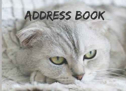 Large Print Address Book: Easy to read: Big, Bold Font for seniors and the visually impaired.