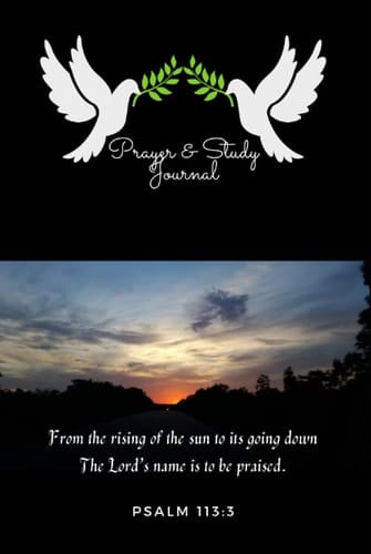 Prayer & Study Journal: Hardcover journal for prayer and study