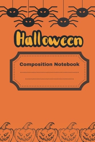 Halloween: composition notebook