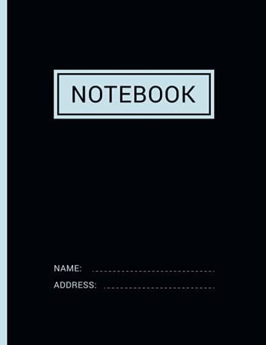 Simple Notebook: Simple Composition Notebook-College Ruled 120 pages (8.5" x 11"- Large size) (Minimal Notebooks)