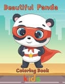 Beautiful Panda Coloring Book Kids 8.5''x11''/panda Coloring Book