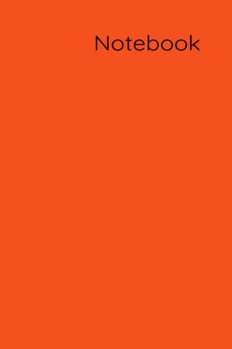 Notebook | Orange Notebook| Notebook college ruled