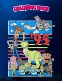 Coloring Book Pixar Toy Story 95 Retro Distressed Colorful T-, Children Coloring Book, 100 Pages to Color
