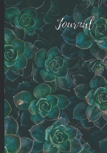 Journal: Beautiful Succulent Lined Journal (Flower Journals)