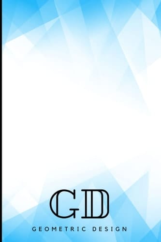 GD - Geometric design: Carnet de notes format pratique - Couverture avec motif géométrique (French Edition)