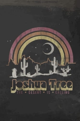 Vitamin & Supplements Tracker - Joshua Tree Desert Rainbow Vintage Retro Outdoors