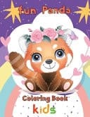 Fun Panda Coloring Book Kids 8.5''x11''/ Panda Coloring Book