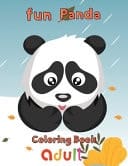 Fun Panda Coloring Book Adult 8.5''x11''/ Panda Coloring Book