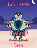 Fun Panda Coloring Book Teen 8.5''x11''/ Panda Coloring Book