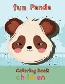 Fun Panda Coloring Book Children 8.5''x11''/ Panda Coloring Book