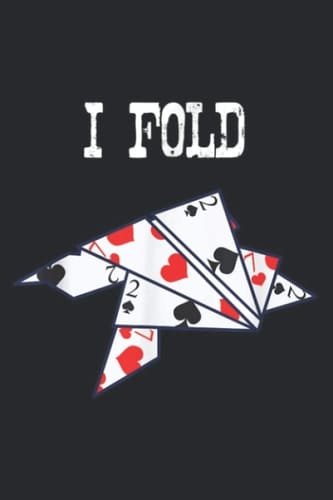 I Fold Poker Origami Frog Funny: Daily Planner - Undated Daily Planner for Staying on Track