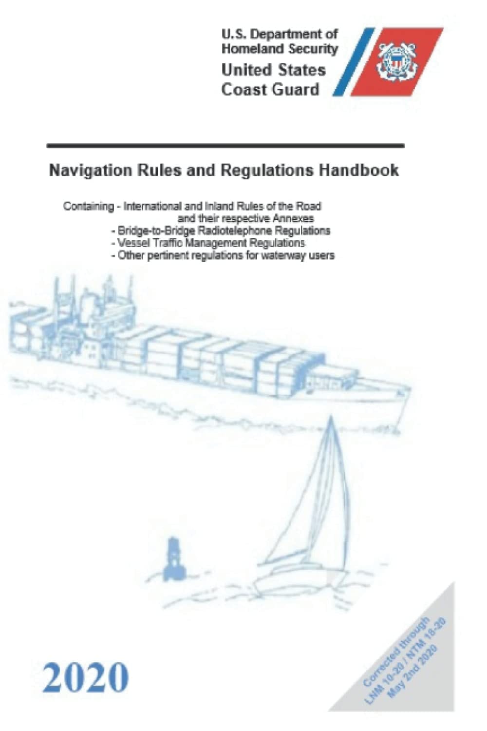 Navigation Rules and Regulations Handbook 2020: Printed in Full COLOR