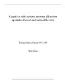 Cognitive Radio System, Resource Allocation Apparatus Thereof and Method Therefor United States Patent 9973359