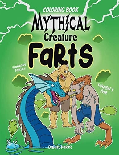 Mythical Creature Farts Coloring Book
