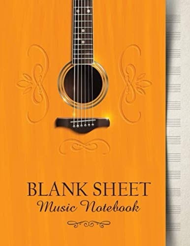 Music Notebook: Music composition manuscript 100 pages