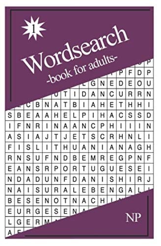 Wordsearch Book for Adults