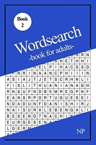 Word search book for adults: Book 2