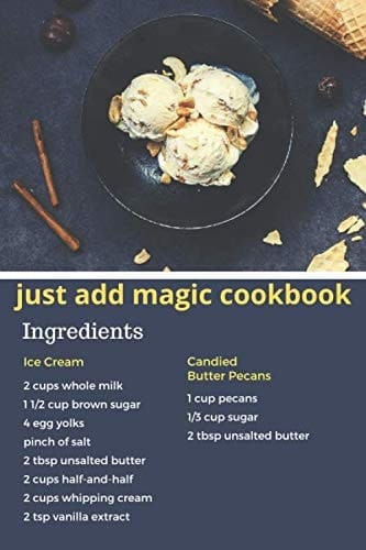 just add magic cookbook: just add magic cookbook with the recipes journals , Just Add Magic Utensils, Recipes and Riddles in the Cookbook.