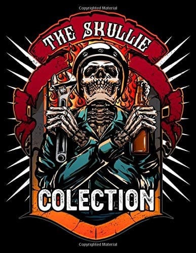The Skullie Collection: A Creeptastic Colouring Book with Skulls!