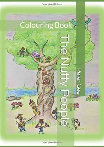 The Nutty People: Colouring Book