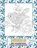 Adult Coloring Books Therapy and Stress Relieving - Animals