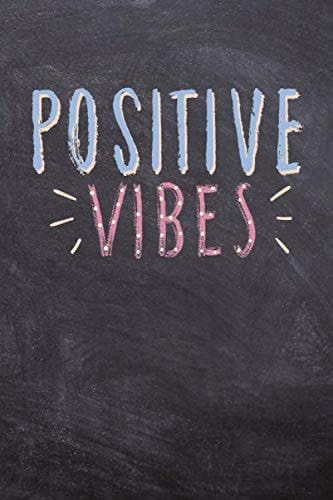 Positive Vibes : Undated planner for every week, 55 weeks