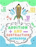Addition and Subtraction Workbook Math Drills Activity Book with Games and Practice Problems for Kids Ages 3-8 Grade 1-5