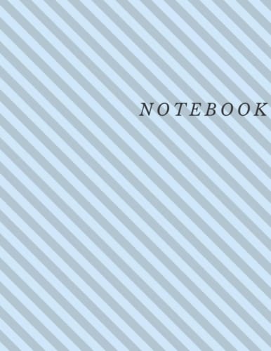 notebook: Notebook: Lined Notebook Journal (College Ruled Paper) - Soft Cover - 100 Pages - 8.5 x 11 inches