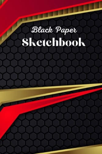 Black Paper Sketchbook: Blank Drawing Notebook for Kids and Adults for Painting, Sketching, Writing and Doodling , (Black Paper Journals & Sketchbooks | Gel Pen Paper)