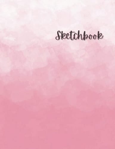 Sketchbook: Pink Pastel Watercolor Large Multi Function Sketchbook (Beautiful Watercolor Sketchbooks)