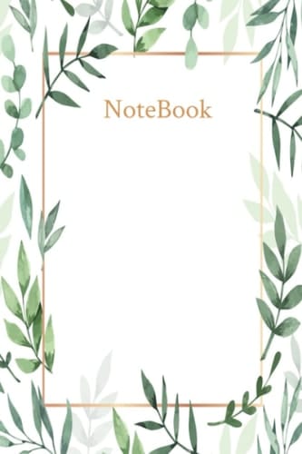 Notebook: Leafy Notebook