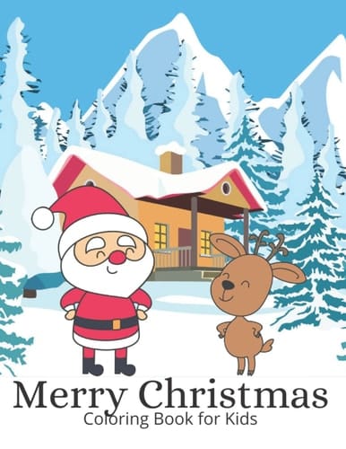 Merry Christmas Coloring Book for Kids: Snowman Coloring Book for Kids, My Christmas Coloring Book for Kids, 40 pages, 8.5x11 in