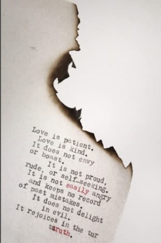 Love is patient: Notebook Journal