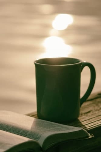 Coffee, Nature and a Bible