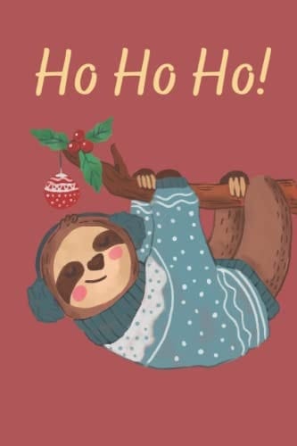 Ho Ho Ho!: Lined notes, Christmas theme, Christmas animals