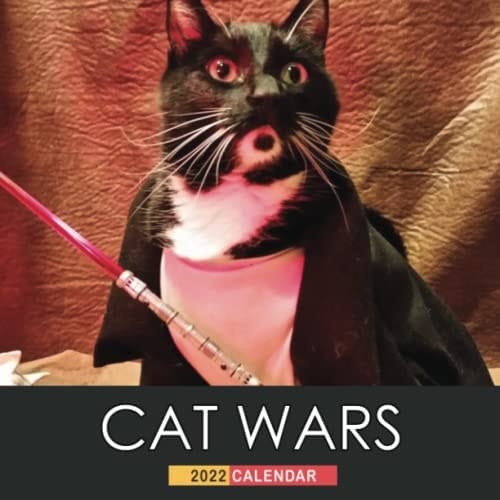 Star War Cats Calendar 2022: "A Parody Gift Book for Cat Lovers, Laser, for Kid . Mini PlannerJanuary 2022 - December 2022 OFFICIAL Squared Monthly ... Calendrier12 Months | BONUS 4 Months 2021"
