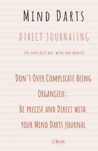 Mind Darts: Direct Journaling for your Busy Day, Week and Month