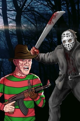 Horror Slasher Jason Freddy Journal Notebook 13th Nightmare