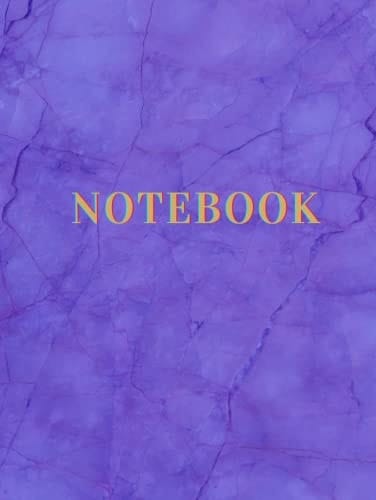Purple Hardcover Lined Journal Notebook: 300 paper pages, 8.25*11in (about A4)