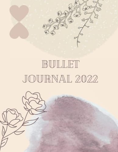 Bullet Journal 2022 - Life planner 2022 - Agenda 2022