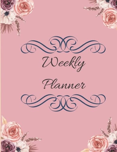 Weekly Planner (Undated) - Floral