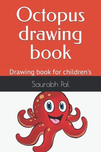 Octopus drawing book: Drawing book for children's