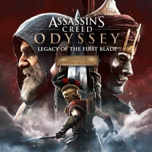 Assassịn's Crẹed Odyssey: Video Game Calendar 2022 - Games calendar 2022-2023 18 months- Planner Gifts boys girls kids and all Fans (Kalendar Calendario Calendrier).9