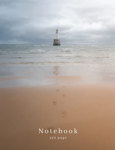 Rattray Head Lighthouse 8.5" x 11.0" A4 Notebook | Scotland Photography | 120 Page Lined Notebook: Scotland Photography Notebook: Steven Murphy Photography (Steven Murphy Photography Products)