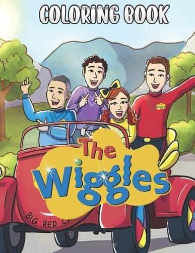 Wiggles Coloring Book: Challenging The Modern Unique Adult Activity Series