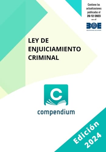 LEY DE ENJUICIAMIENTO CRIMINAL (Spanish Edition)