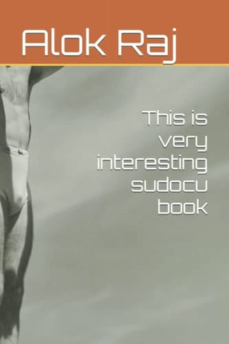 This is very interesting sudocu book